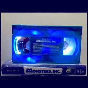 VHS Monsters INC Night Light